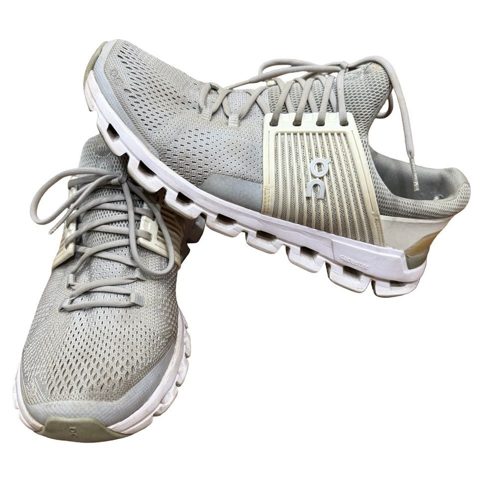 👟 On Running Cloudswift Shoes – Women’s 9 –‎ Gray & White